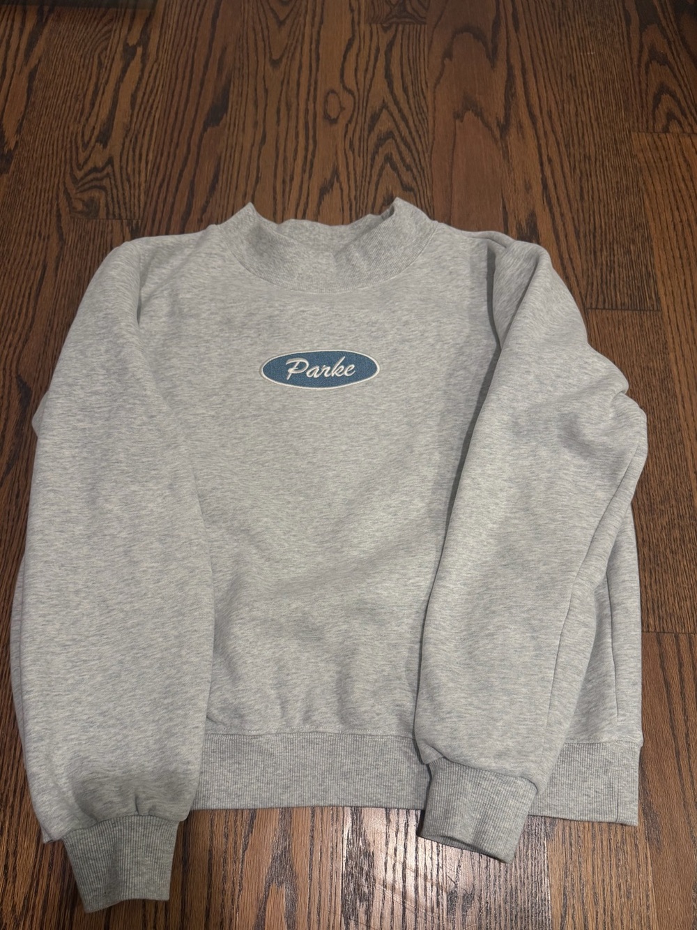 Parke Signature Patch Mockneck